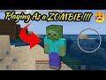 Playing minecraft as a ZOMBIE !!!😢