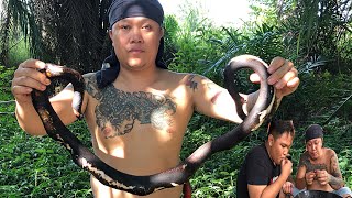 Ular Sawa Masak Kicap Pekat Berempah Sedap Hingga Menjilat Jari,Chef Borneo.