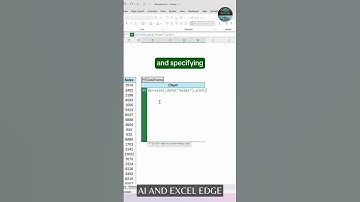 Python in Excel 😎 | Python Chart in excel #excel How to Use Python in Excel #exceltips