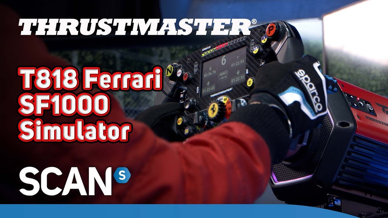 T818 Ferrari SF1000 Simulator: Thrustmaster's direct-drive racing