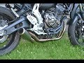 Yamaha MT-07 | SC-Project Exhaust System | No DB-killer | (Sound Comparison)