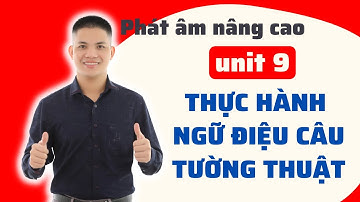 UNIT 9: Thực hành ngữ điệu câu Tường Thuật