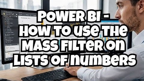 Expert Reveals MASS FILTER Secrets for Numeric Lists in Power BI