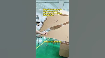 What do the clear acrylic display case used in museums and exhibition halls look like#acrylic