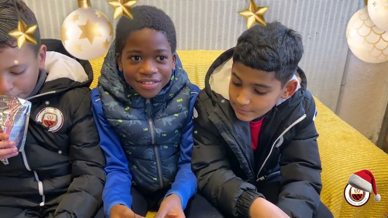 Merci au club pour le gouter de Noël 