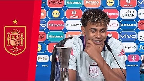 LAMINE YAMAL tras el GOLAZO que lleva LA SELECCIÓN ESPAÑOLA a la FINAL | Euro 2024 Rueda de prensa