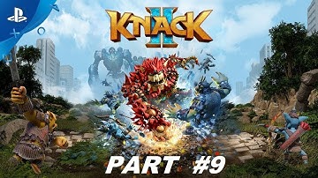 KNACK 2 Gameplay Walkthrough Part 9 - Chapter 9 (ps4 pro)