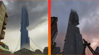 Half-Life 2 vs Garry's mod - Citadel on Alert Comparison