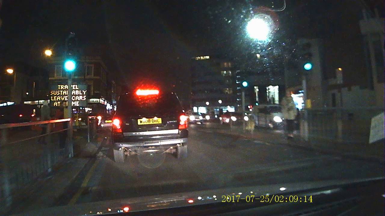 accident on Trafalgar road adjacent to black wall lane