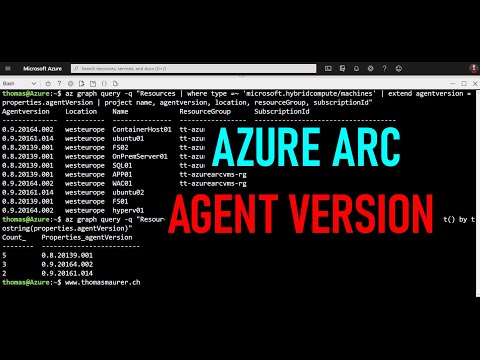 Get the Azure Connected Machine Agent (Azcmagent) Version - Azure Arc ☁