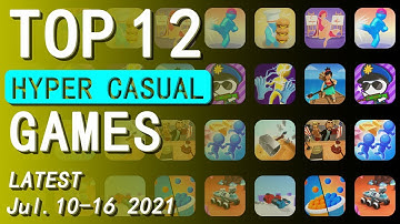 Top 12 NEW Hyper Casual Game Ideas (Jul.10 - 16, 2021) | New Games Daily
