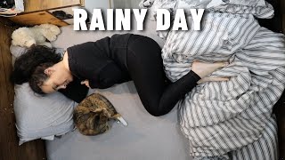 What I do on rainy days inside my tiny house? Solo female van life