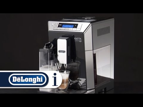 How to program the quantity of coffee and milk with your De'Longhi Eletta Cappuccino ECAM 45.760