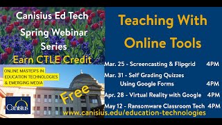 Webinar Screencasting & Flipgrid - Work With Your Students Outside of the Classroom