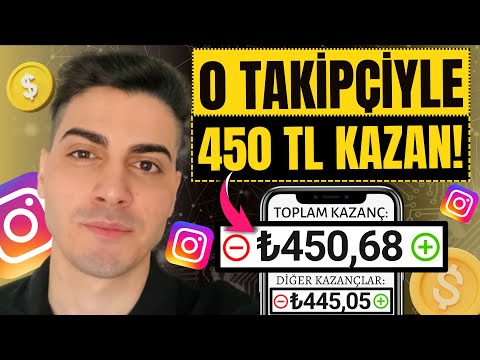 İNSTAGRAMDA 0 TAKİPÇİYLE GÜNLÜK 450 TL KAZANMA TAKTİĞİ! 💰 - İnternetten Para Kazanma Yolları 2023