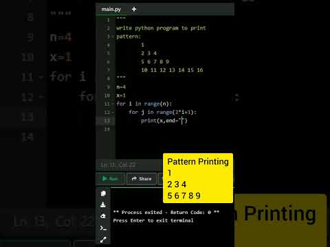 Pattern Printing in