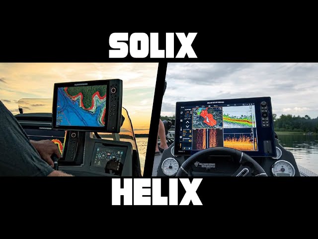 Humminbird Solix vs Helix: More Similar Than They Are Different! 
