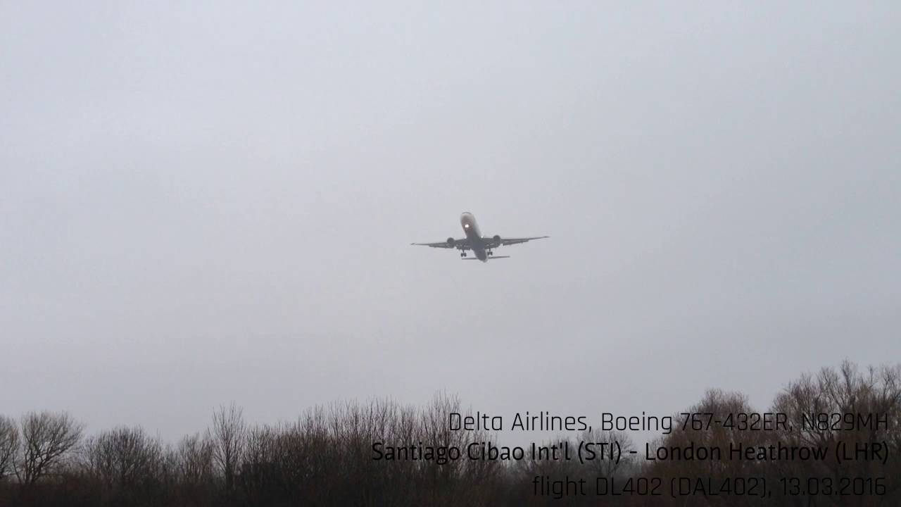Through The Day - LHR landings approach (02-03.2016)