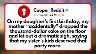 On my Daughter’s first Birthday, my mother “Accidentally” Dropped the thousand-dollar cake...