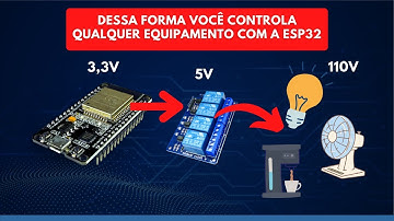 Como usar um Relê 5V com ESP32