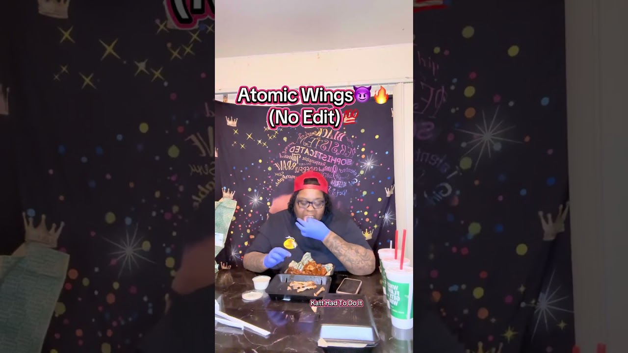This Atomic Wing Challenge was a bust🤦🏿‍♀️