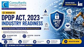 Webinar on DPDP Act - Industry Readiness