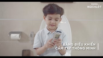 NẮP RỬA ĐIỆN TỬ WASHLET - MÓN QUÀ Ý NGHĨA CHO BÉ YÊU TỰ LẬP VỆ SINH