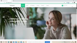 Celebrity Angular 10 Education Template Working Example Profile