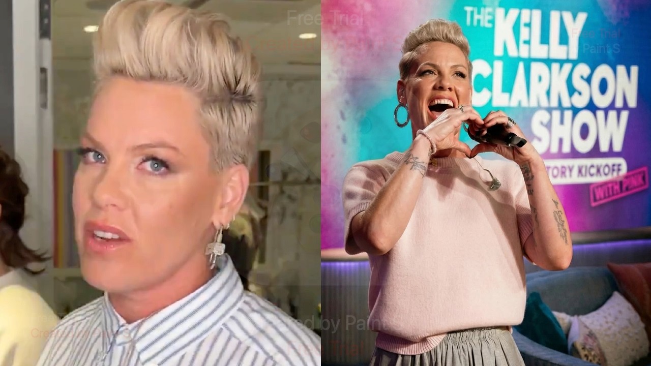 Pink Reacts After Guest Hosting 'The Kelly Clarkson Show'