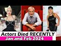 Famous Hollywood Actors Who Died in This Week 2024 -- Death NEWS