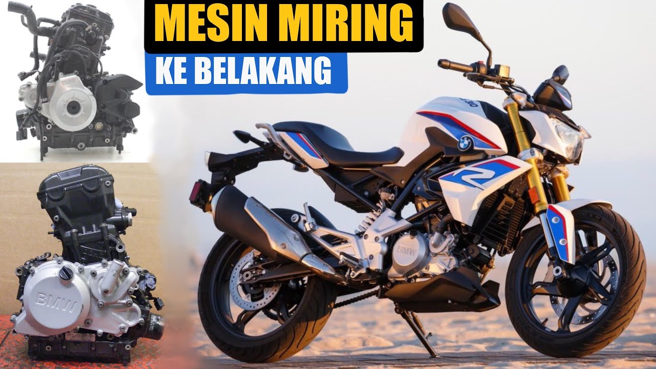 Motor Bmw Versi Hemat, Tapi Mesinnya Kok Miring Kebelakang..??