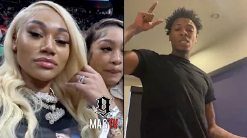 "Weird" Jania Meshell Shades NBA Youngboy While Attending Fiance Dejounte Murray's Game! 🥶