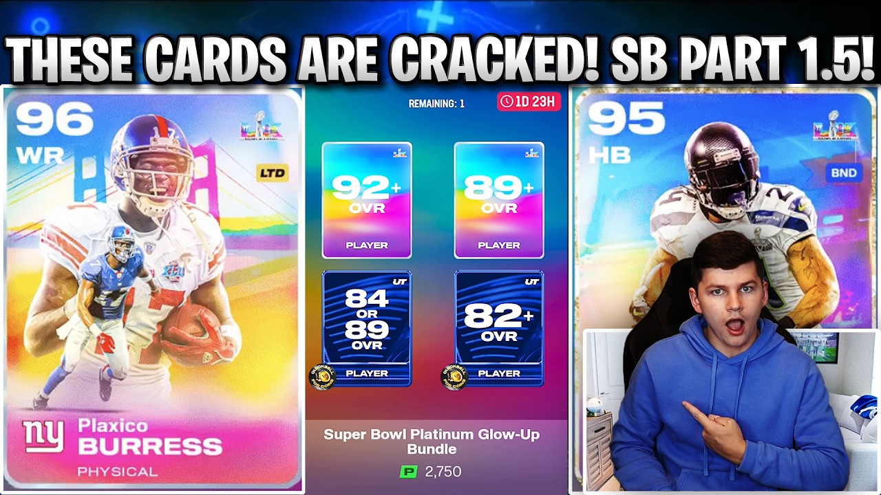 THESE CARDS ARE CRACKED! SB PLATINUM OFFER AND SUPER BOWL PART 1.5!