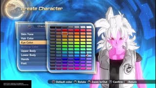 Dragon Ball Xenoverse 2 Character Creation Majin Android 21