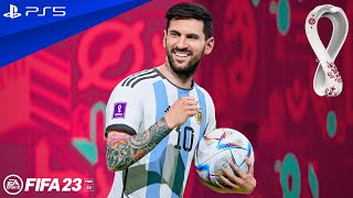 FIFA 23  Argentina v Saudi Arabia  World Cup 2022 Group Stage Match | PS5™ [4K60]