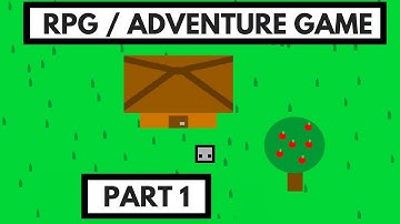 Scratch Tutorial: How to Make a RPG/Adventure Game (Part 1)