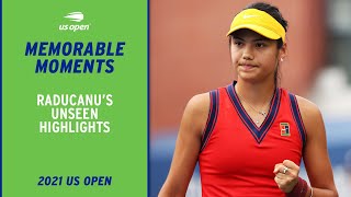 Emma Raducanu's Unseen Qualifying Highlights | 2021 US Open