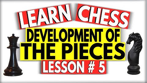 Chess Rules : How to play Chess : How to develop pieces in Chess?