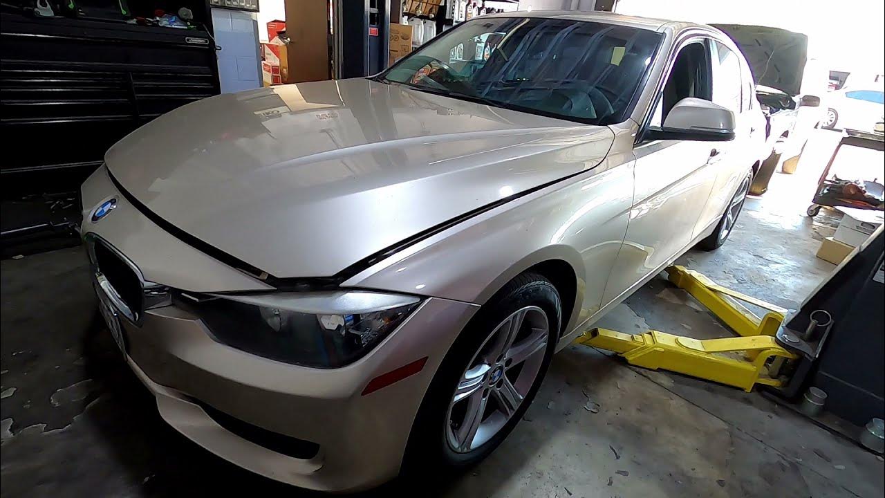2015 BMW 320i Oil Pan Gasket REPLACEMENT - YouTube