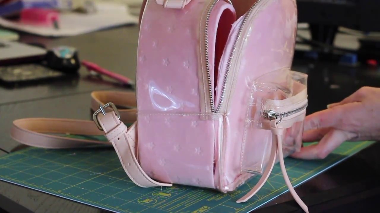 DIY Back to School Pin Backpack 