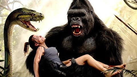 KING KONG vs GIANT PYTHON & CROCODILE | Brutal Battle and Epic Jungle Rescue _ 4K Action Scene