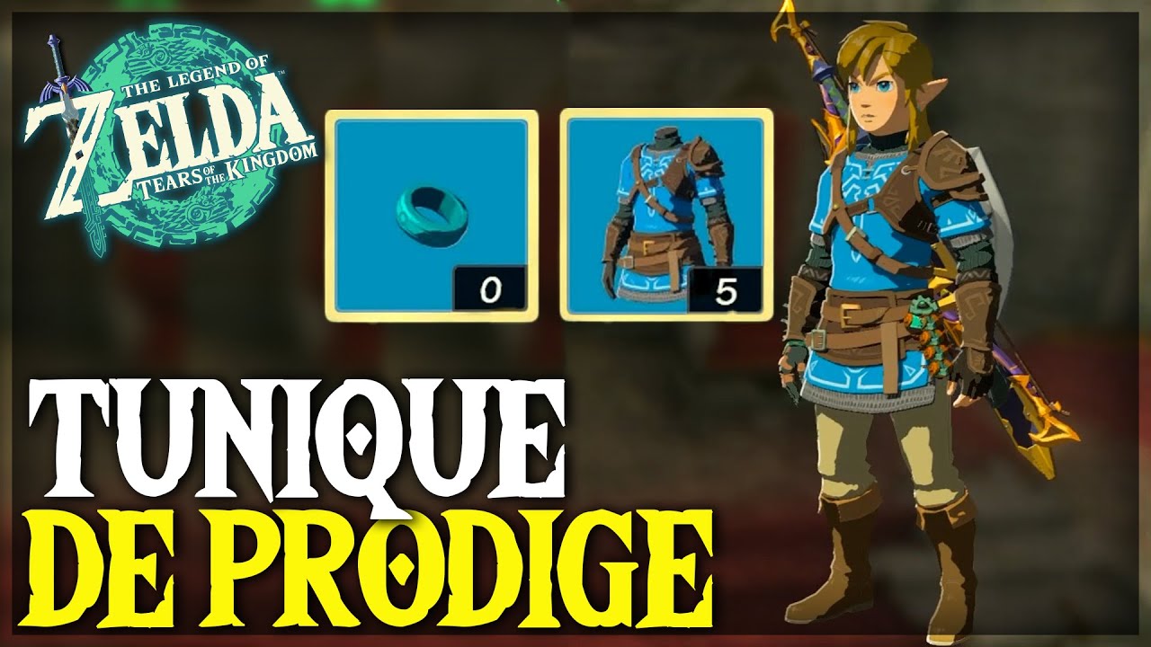 Comment Débloquer la TUNIQUE DE PRODIGE dans Zelda Tears of the Kingdom TUTO ZELDA TOTK YouTube Comment Débloquer la TUNIQUE DE PRODIGE dans Zelda Tears of the Kingdom TUTO ZELDA TOTK YouTube