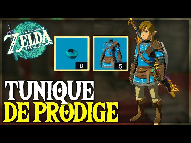 Comment Débloquer la TUNIQUE DE PRODIGE dans Zelda Tears of the Kingdom -  TUTO ZELDA TOTK - YouTube