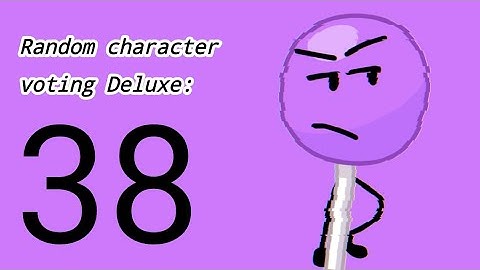 Random Character Voting Deluxe 38
