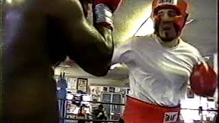 James Toney sparring Steve Vukosa 02/21/2002 (Rare Footage)