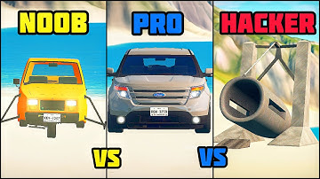 Noob vs Pro vs Hacker #8 - BeamNG Drive - BeamNG Gaming