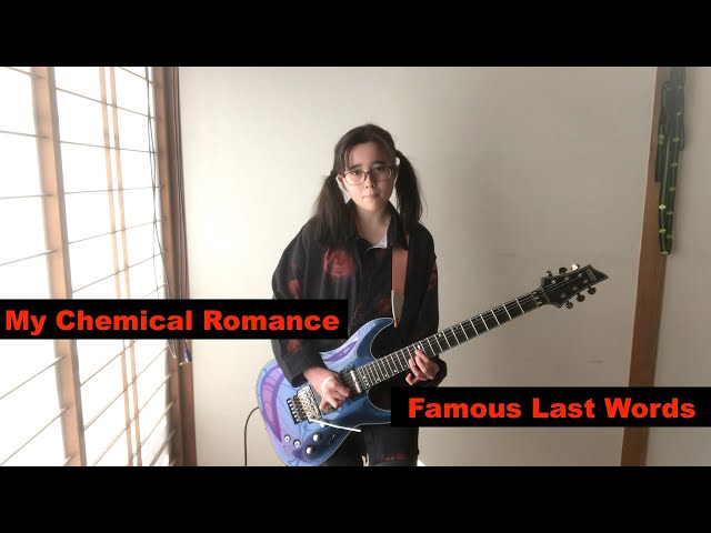 My Chemical Romance - Famous Last Words - guitar #mcr #マイ