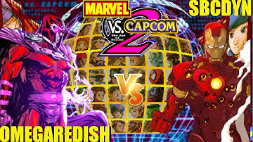 MvC2 Mvci Umvc3 OMEGAREDISH vs SBCDYN pt 3