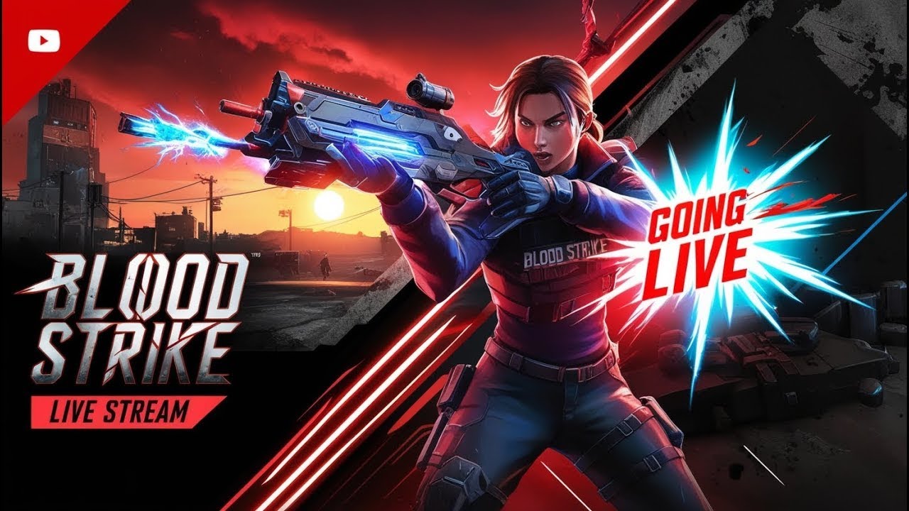 LIVE ON 🔴 BLOOD STRIKE  SABOTAGEM NO JOGO  👑