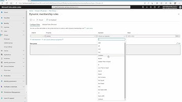 SC-300 LAB18. Create Microsoft Entra ID Dynamic Groups